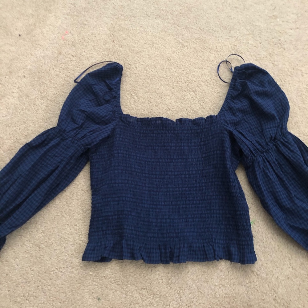 Cotton-On fluffy sleeved top